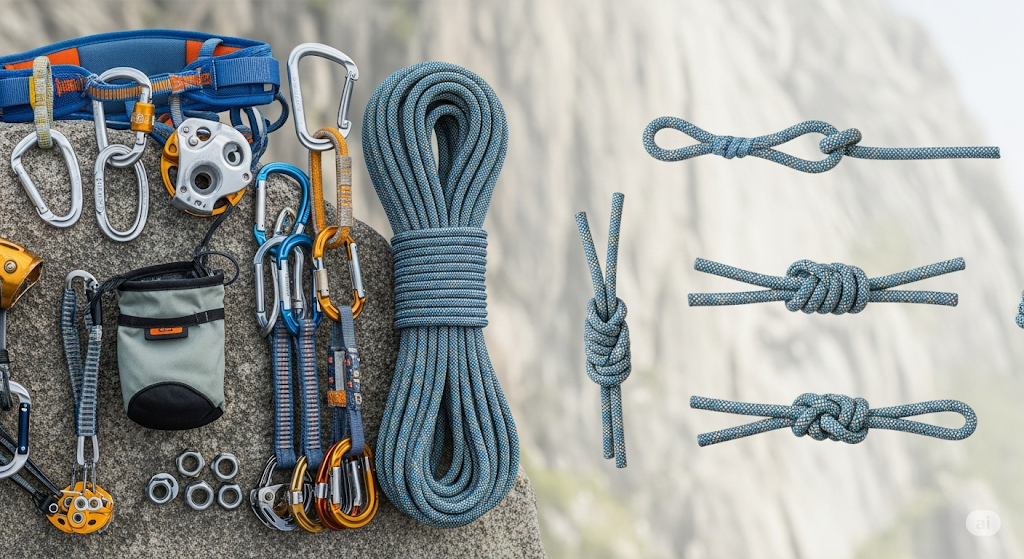 Teknik Tırmanış Malzemeleri Tanıma ve Düğümlere Giriş