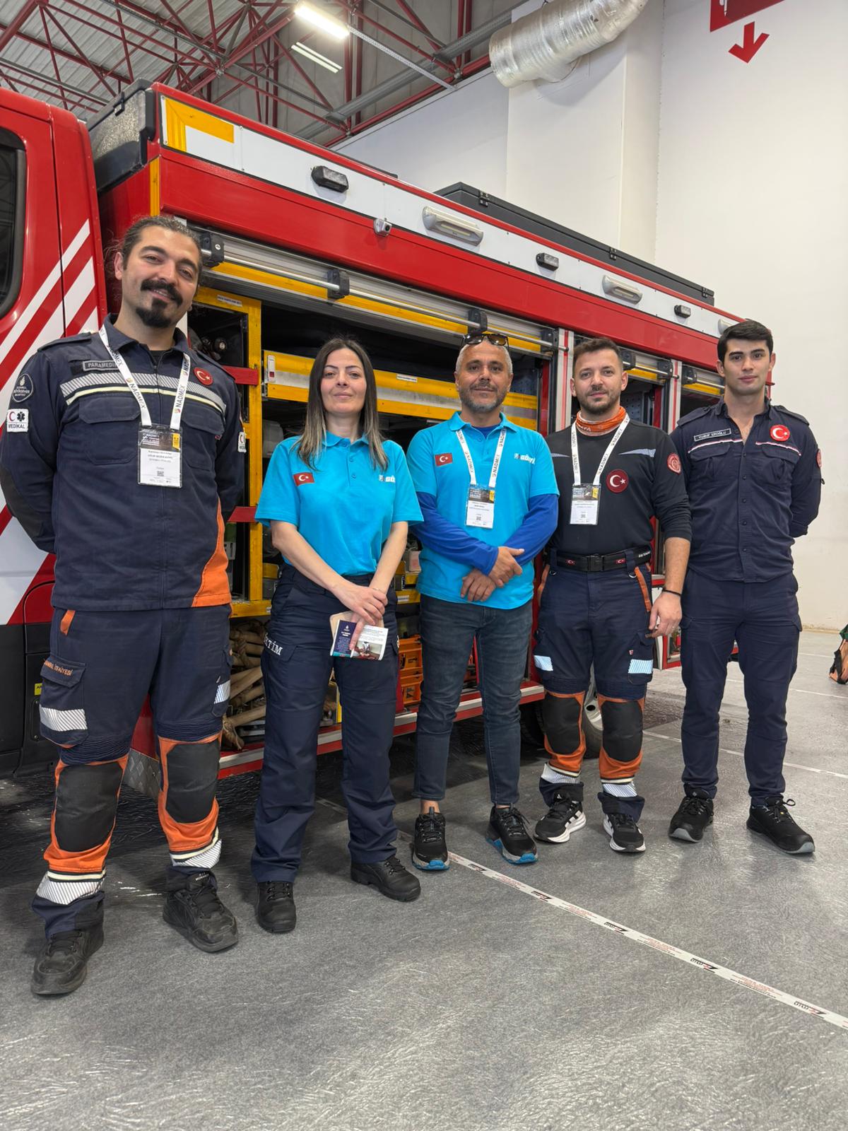 İstanbul İtfaiyesi Temsilcileri